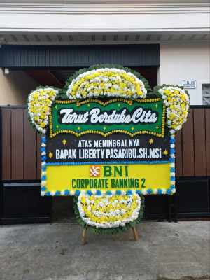 Papan Bunga Duka di Wargasara