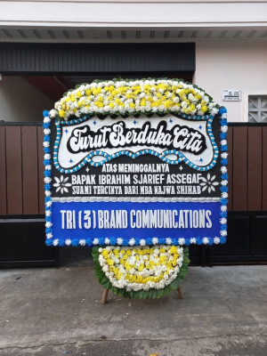 Papan Bunga Duka di Wargasara